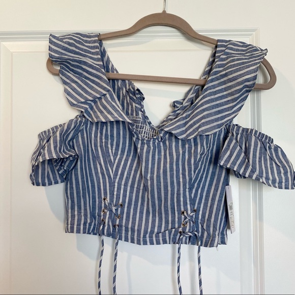 Guess crop top blouse - Picture 8 of 9